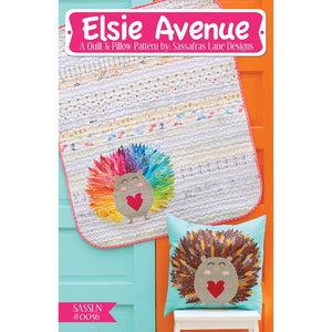 Sassafras Lane Designs, Elsie Avenue Quilt & Pillow Pattern image # 71622