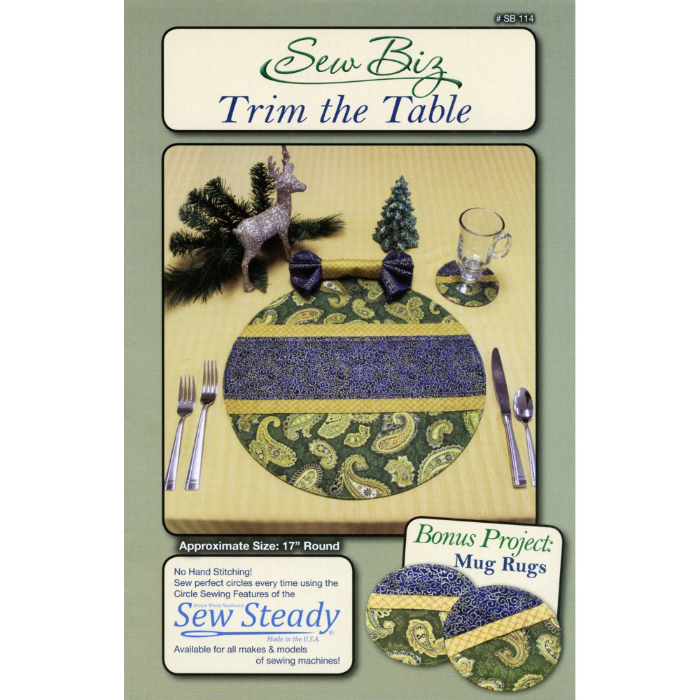 Trim the Table Pattern, Sew Biz image # 35837