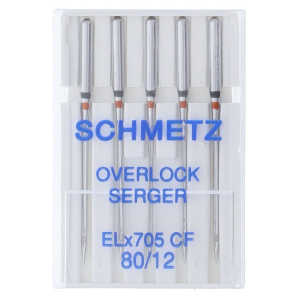 Chrome Finish Needles, Schmetz ELx705CF (5pk)