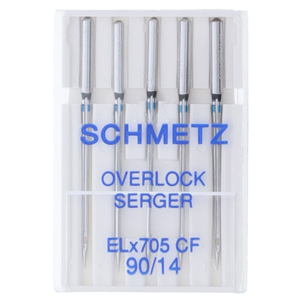 Chrome Finish Needles, Schmetz ELx705CF (5pk)