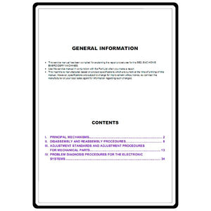 Service Manual, Simplicity SE2 image # 6254