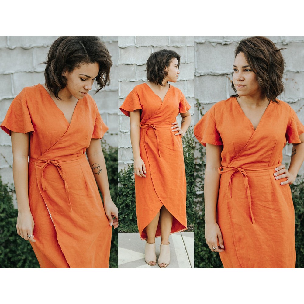 Charli Anne Wrap Dress Pattern image # 101649