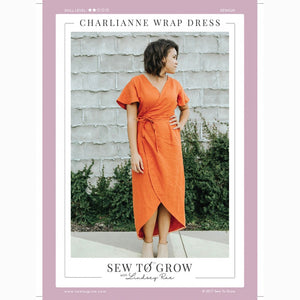 Charli Anne Wrap Dress Pattern image # 101650