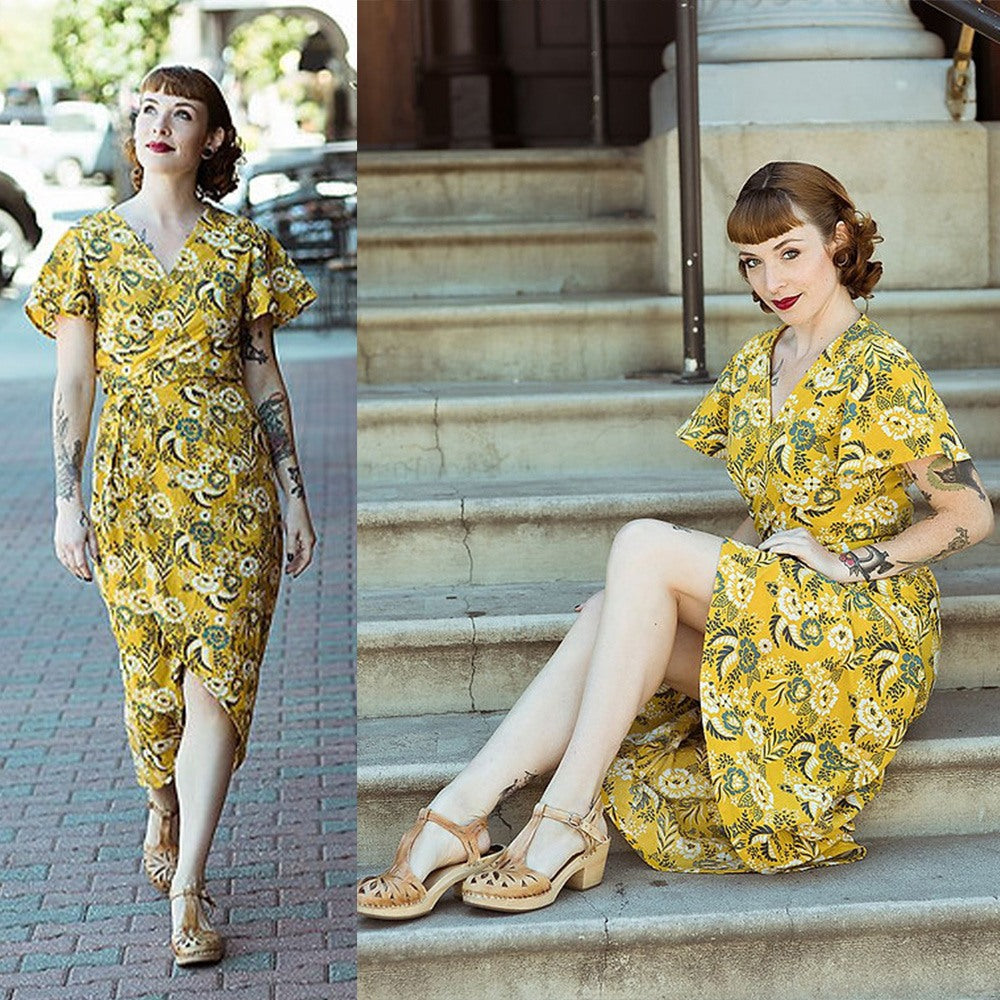 Charli Anne Wrap Dress Pattern image # 101645