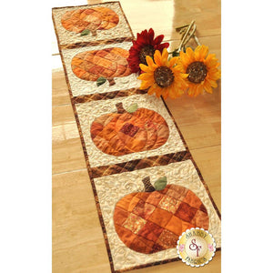 Patchwork Pumpkin Table Runner, Shabby Fabrics image # 80783