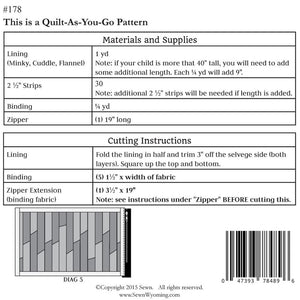 Nap Sack Pattern image # 113246