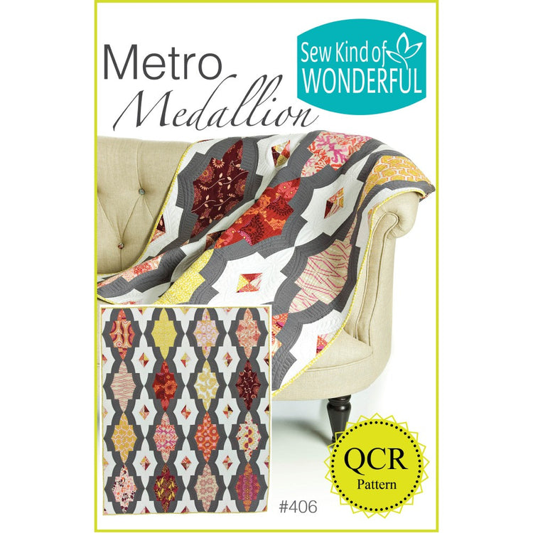 Metro Medallion Quilt Pattern image # 82804