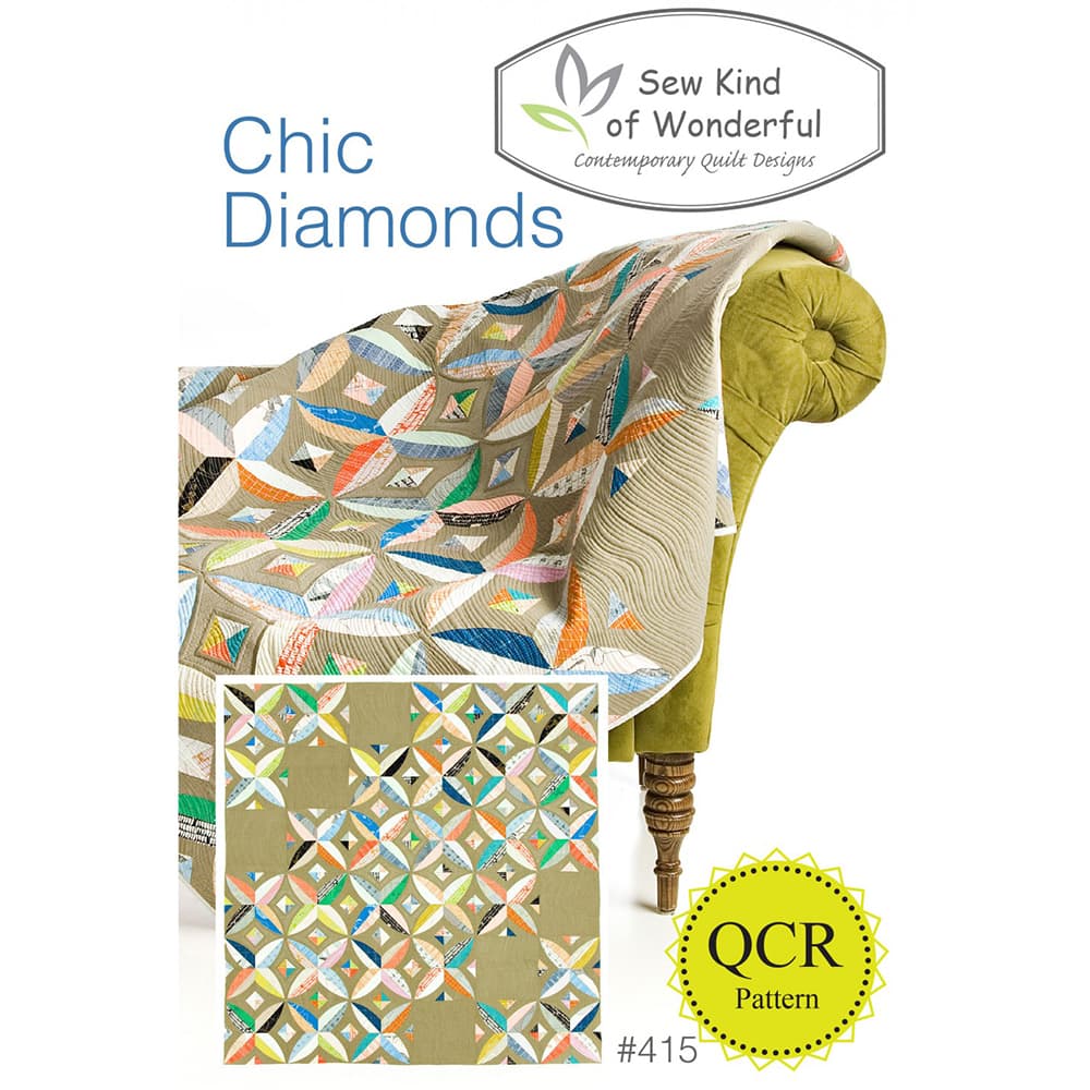 Chic Diamonds Quilt Pattern image # 83580