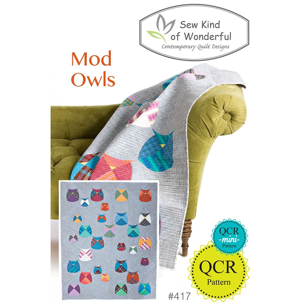 Mod Owls Quilt Pattern image # 83555