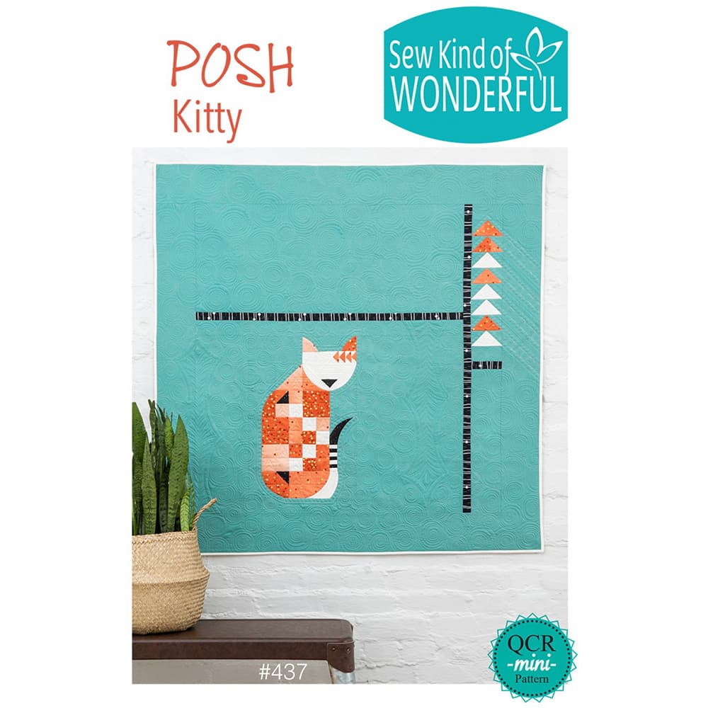 Posh Kitty Quilt Pattern image # 83477