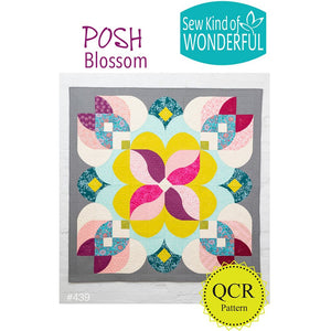 Posh Blossom Quilt Pattern image # 83283