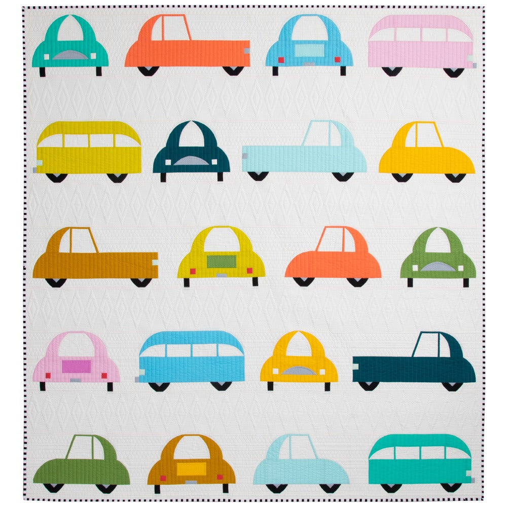 Cool Cars Quilt Pattern image # 82382