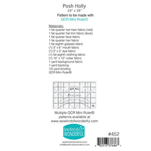 Posh Holly Wallhanging Pattern image # 82539