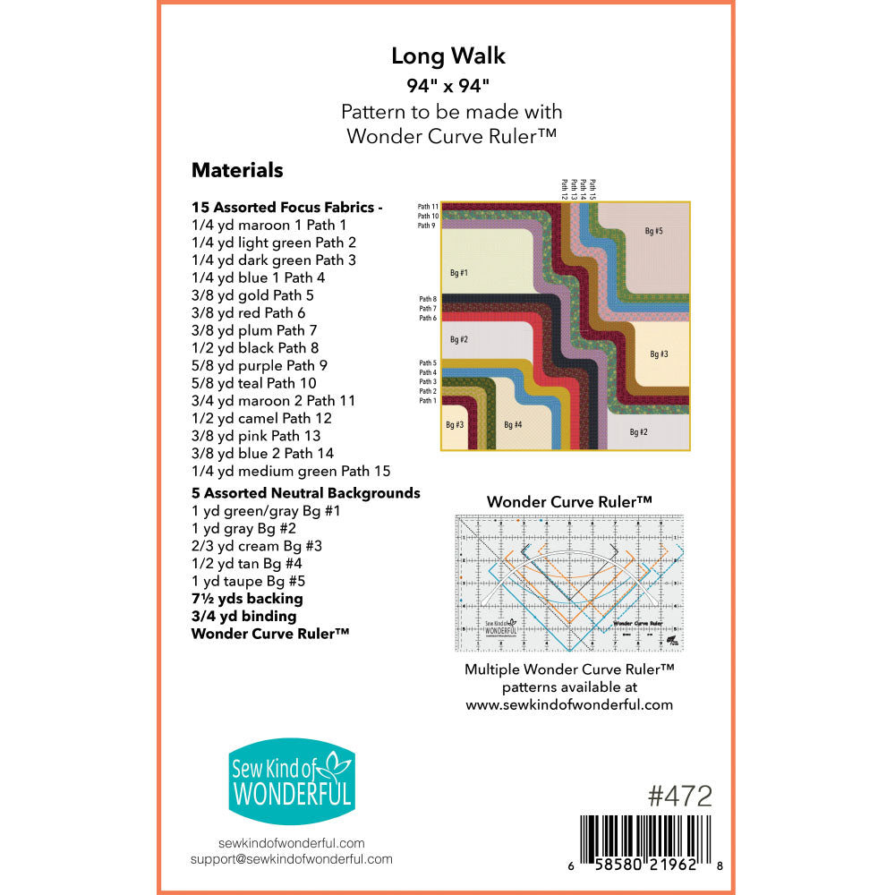 Long Walk Quilt Pattern image # 124534