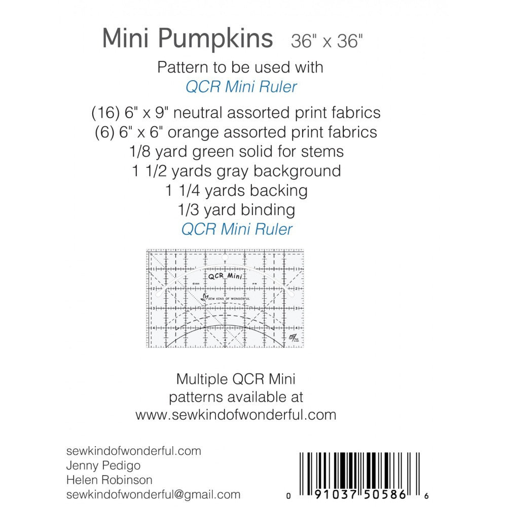 Mini Pumpkins Wall Hanging Pattern image # 82586