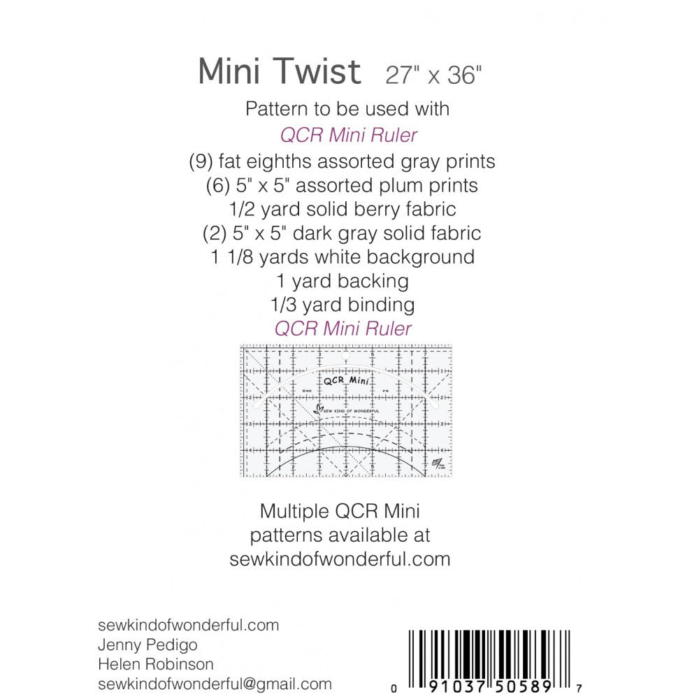 Mini Twist Wall Hanging Pattern image # 82590