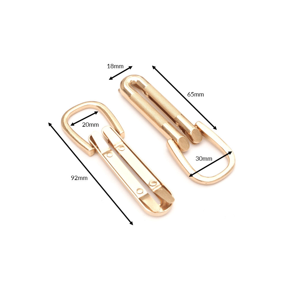 Textured Loop Strap Connectors (4ct) image # 52313