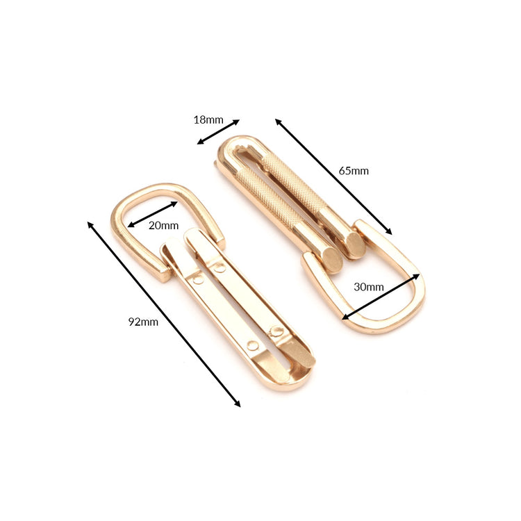 Textured Loop Strap Connectors (4ct) image # 52313