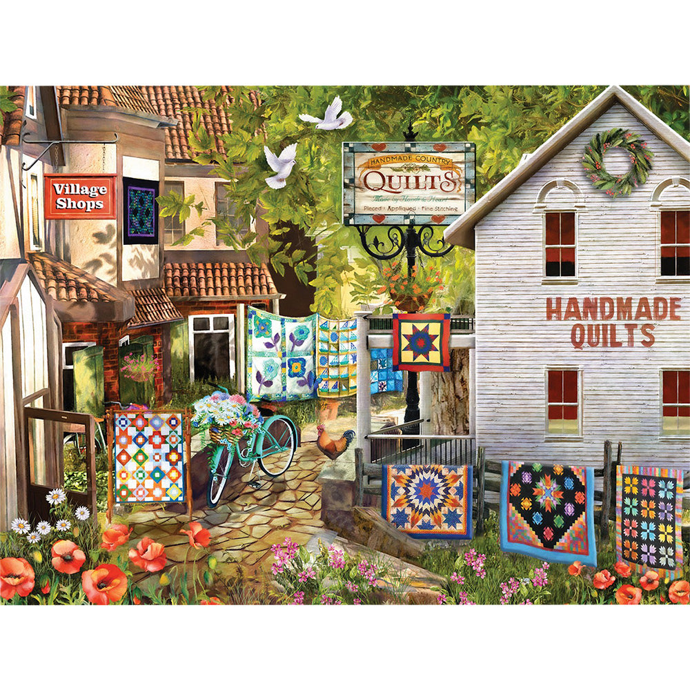 Village Shops 1000pc Puzzle image # 91861