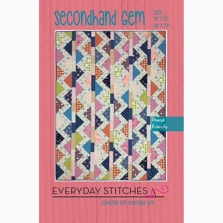 Secondhand Gem Quilt Pattern image # 103831