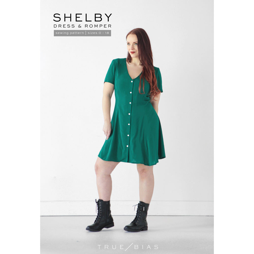 Shelby Dress & Romper Pattern - True Bias image # 83815