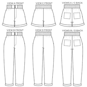 True Bias Patterns - Dani Short & Pant Pattern 0-18 image # 109598