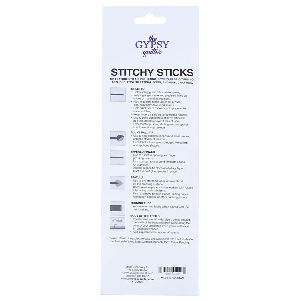 The Gypsy Quilter Stitchy Sticks image # 84699