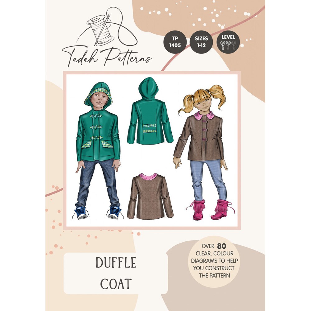 Duffle Coat Pattern, Tadah Patterns image # 100368