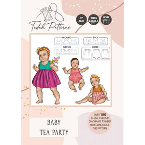 Tea Party Dress Pattern, Tadah Patterns image # 100305