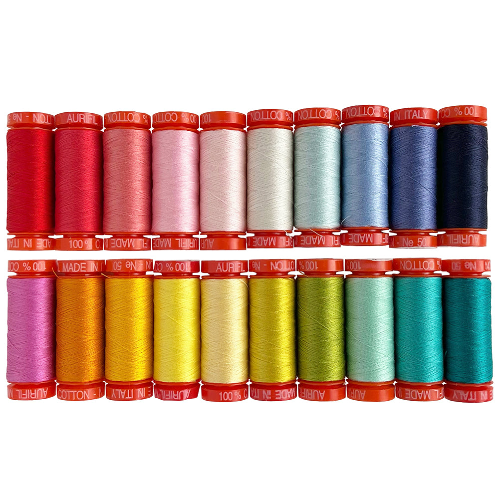 Tula Pink, Aurifil Besties 20 Spool Thread Collection image # 119923