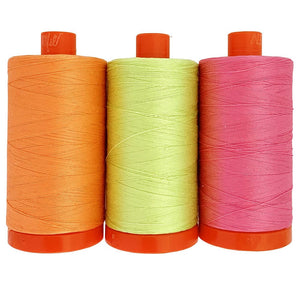 Tula Pink Aurifil Neons 3 Spool Thread Kit image # 107358