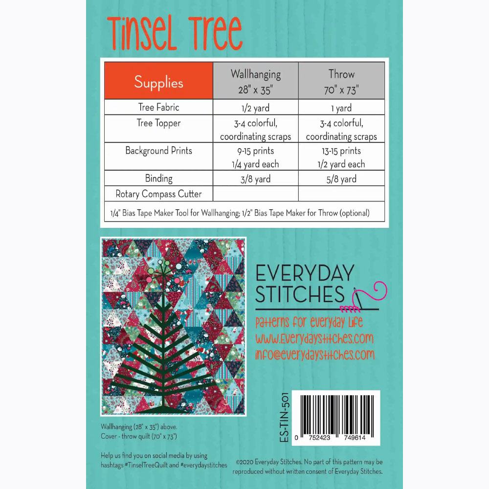 Tinsel Tree Quilt Pattern image # 103971