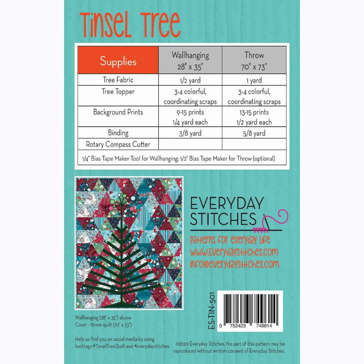 Tinsel Tree Quilt Pattern image # 103971