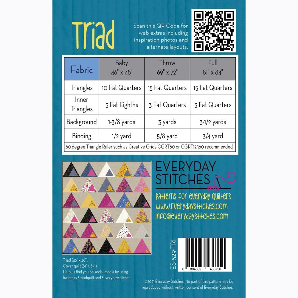 Triad Quilt Pattern image # 103961