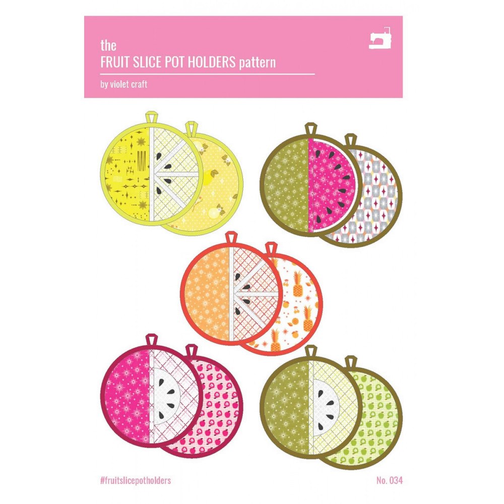 The Fruit Slice Pot Holder Pattern image # 56825