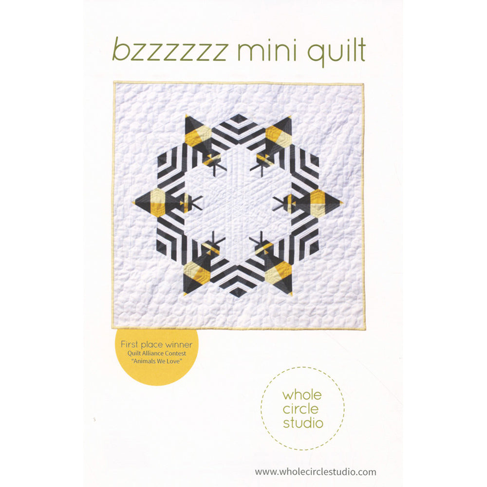 Bzzzzzz Mini Quilt Pattern image # 67549