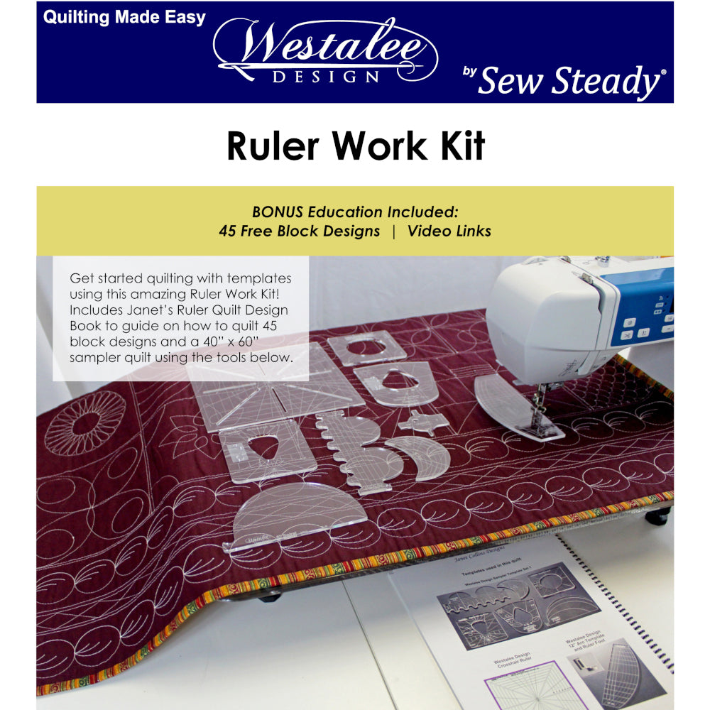 Westalee Design, Ruler Work Kit with Foot image # 58083