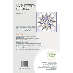 Winter Star Wall Hanging Pattern image # 66766