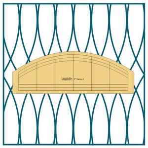 Westalee Design 9" Curve 4pc Template Set image # 113313