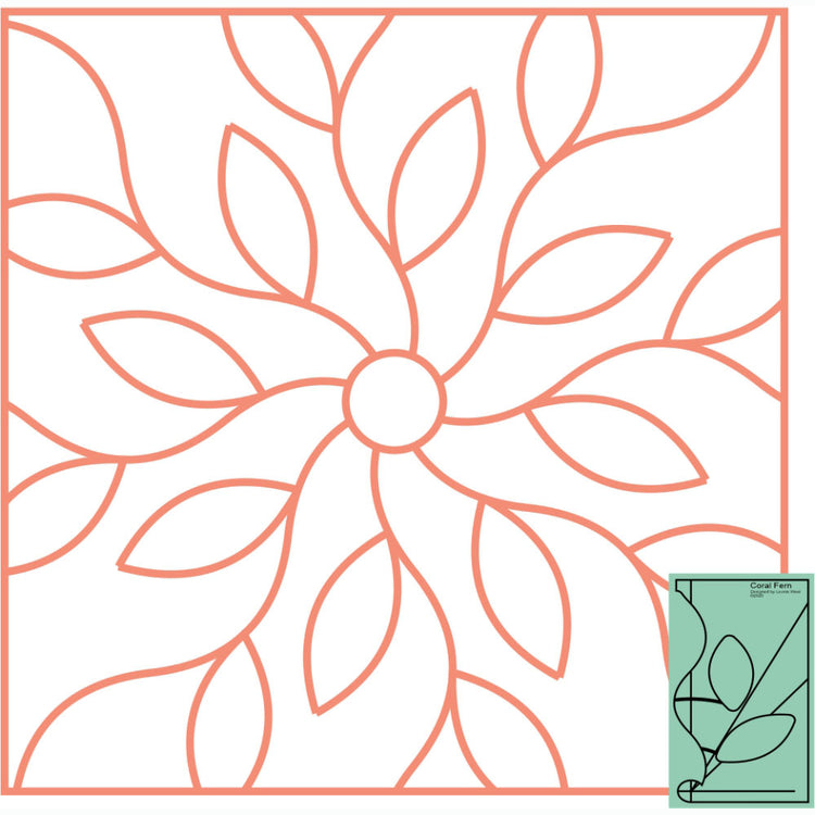 Westalee Design Coral Fern Template image # 104246