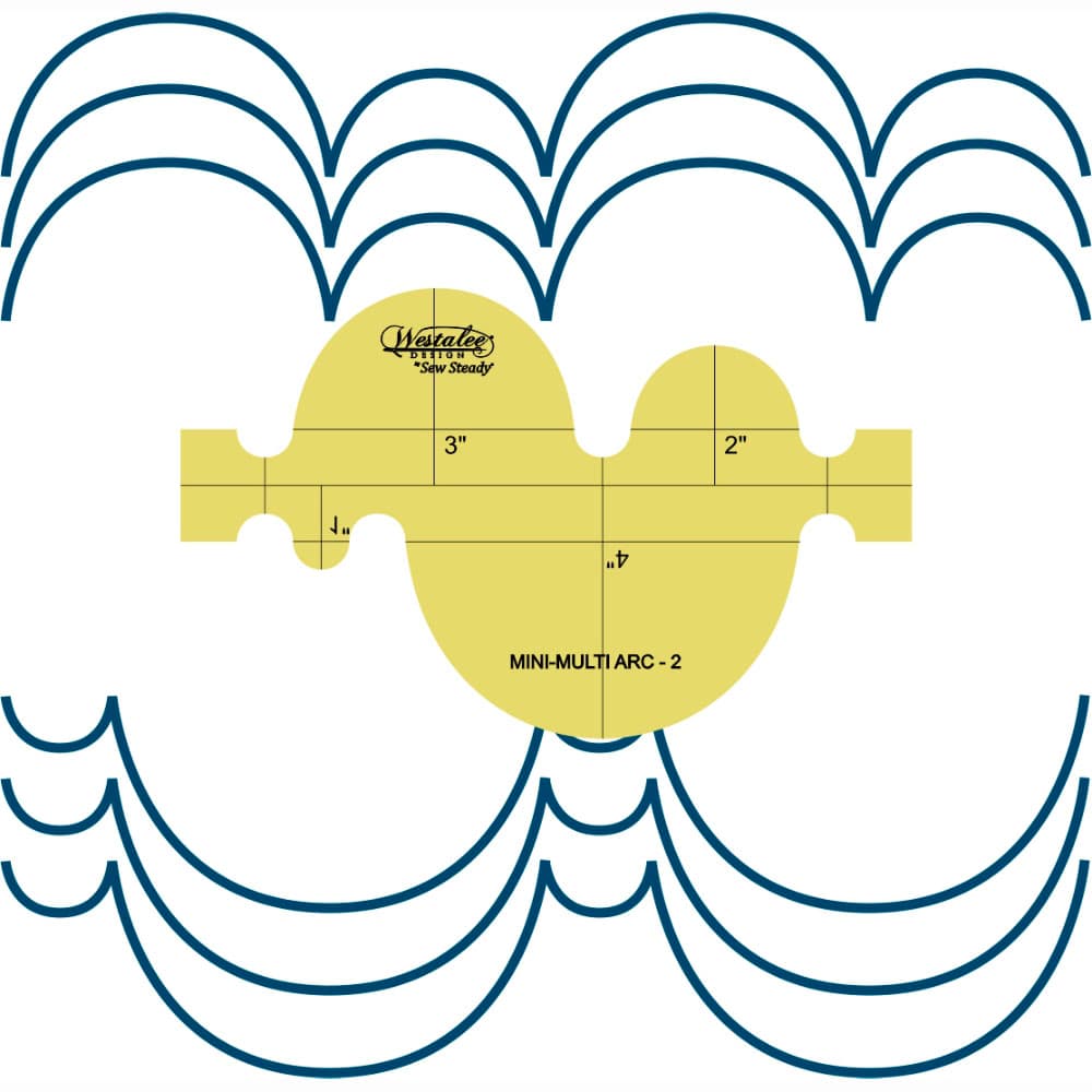 Westalee Design Mini Multi Arc Ruler image # 110985