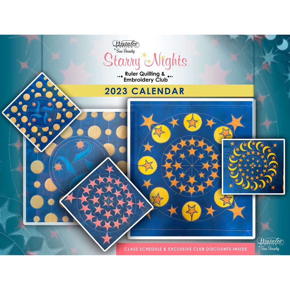 Starry Nights Ruler Work & Embroidery Club image # 103729