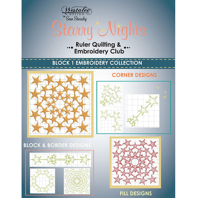 Starry Nights Ruler Work & Embroidery Club image # 103720