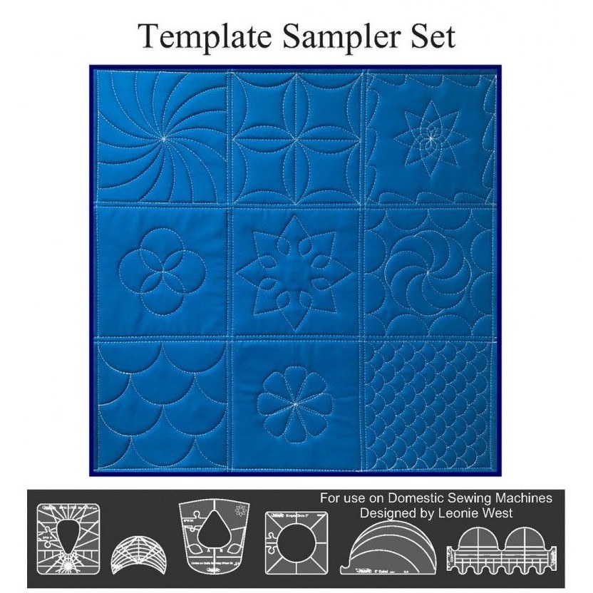 Westalee Design Template Sampler Set (6pc) image # 57750