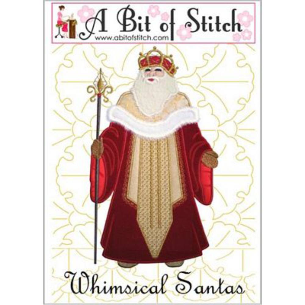 Whimsical Santas Machine Embroidery Design image # 92636