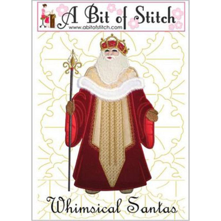 Whimsical Santas Machine Embroidery Design image # 92636