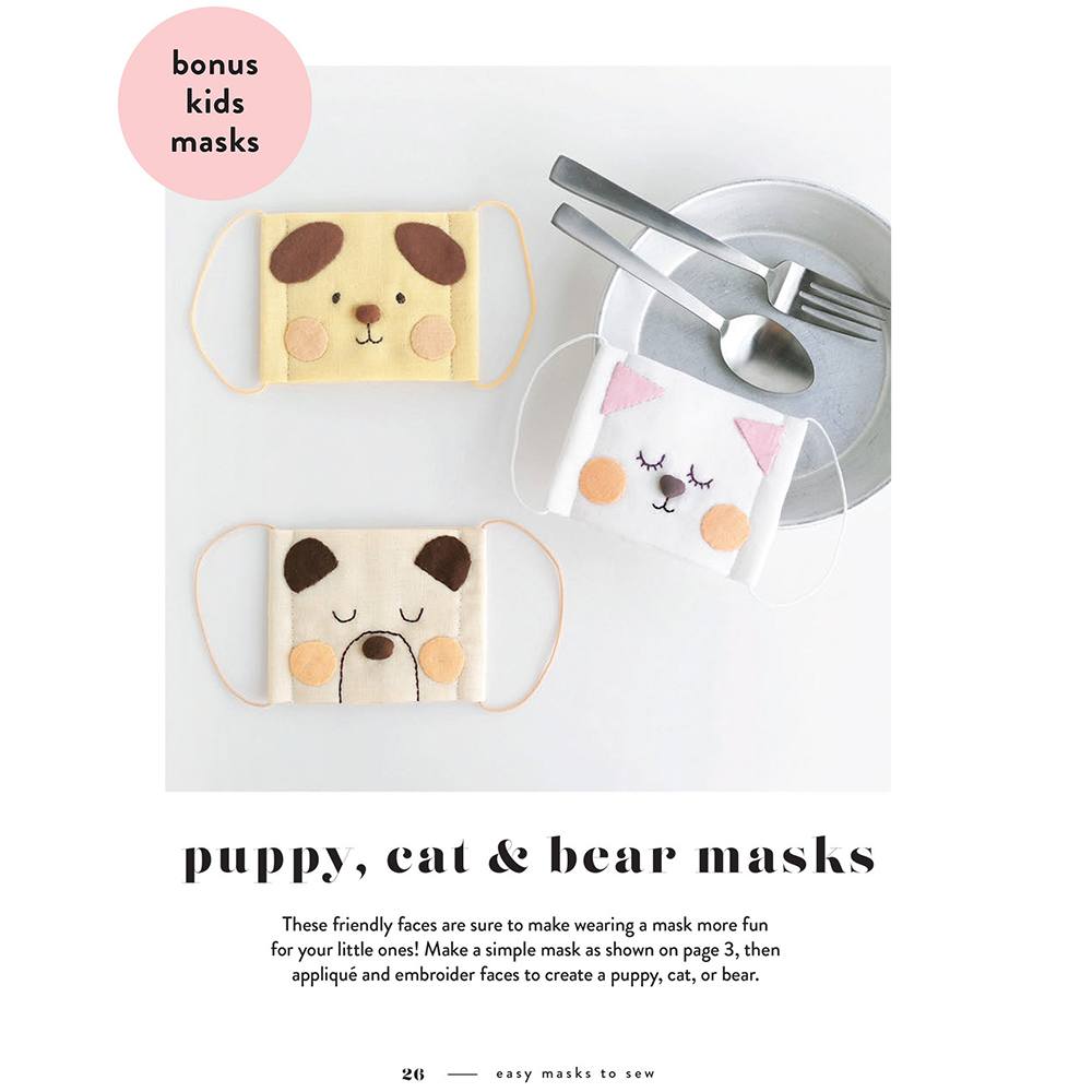 Easy Masks To Sew Book image # 69974