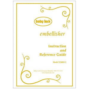 Babylock EMB12-2 Embellisher Instruction Manual image # 121997