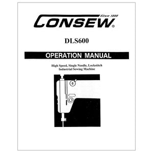 Consew DLS600 Instruction Manual image # 119479