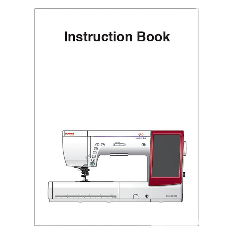 Instruction Manual, Janome MC14000 image # 120272